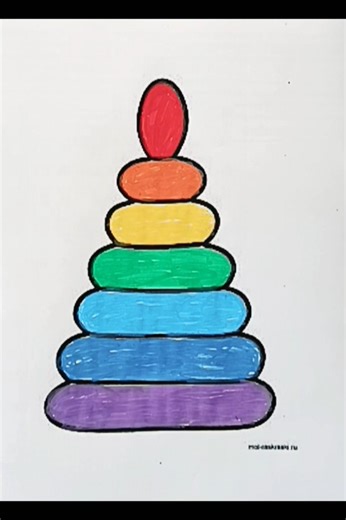 Pyramid toy#art #animation #trending