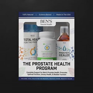 Men's Prostate Health Program | Ben's Natural Health