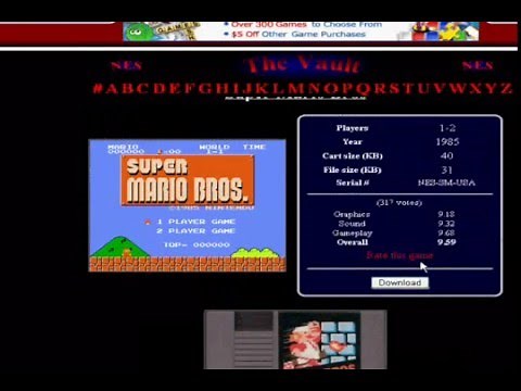How to download NES games on your computer