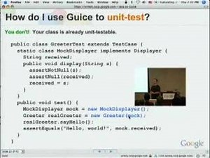 Java on Guice: Dependency Injection, the Java Way