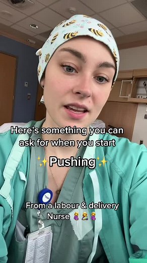 Pushing Mirror: A Tool for Guided Pushing During Labor