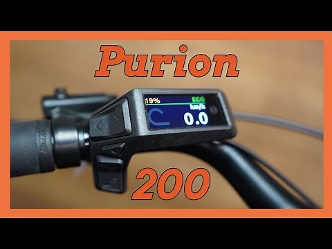 Bosch PURION 200 Display // Erklärung & Funktionen