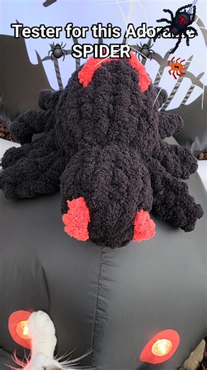 I was a tester for this adorable chunky knit SPIDER . He turned out...