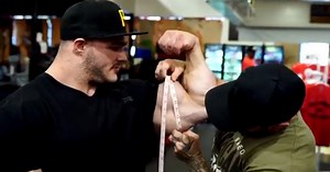 Nick Walker Measures His Freakishly Huge Biceps! – Fitness Volt