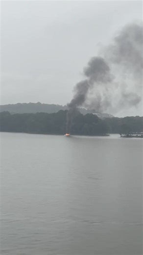 From Leigh Bryan “Lightning hit a boat on Logan Martin on the water.” From Pell City Fire At 3:28pm today Central Dispatch notified our department of a lightning strike to a boat on Logan Martin Lake in the area of Pirate Island. Further updates from our dispatch center reported possible injuries to the occupants and a resulting boat fire. Another boat in the area transported the occupants to the shoreline off Skyline Drive in Pell City. Pell City Fire units responded to the location of the pati