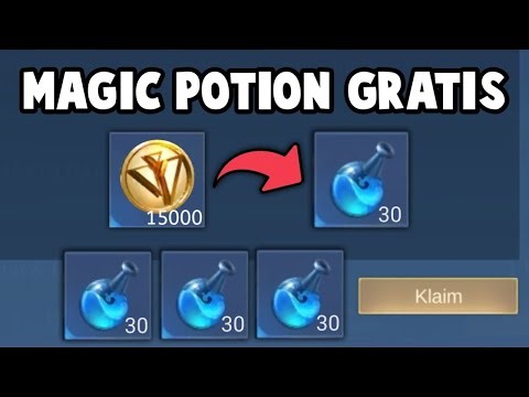 MAGIC POTION GRATIS DARI PENUKARAN POIN KOLEKSI ! 15000 POIN KOLEKSI = 30 MAGIC POTION GRATIS