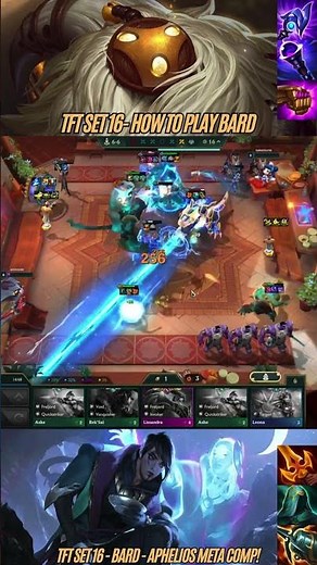 🔥 Teamfight Tactics (TFT) Set 16 (2025) - BARD - APHELIOS META COMP! HOW TO PLAY BARD!