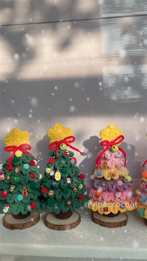 ✨ Crochet your Christmas tree! Beginner-friendly PDF pattern — instant download.  Tap “Shop Now” and stitch your first win today! https://vibecrochet.com/.../3-in-1-colorful-christmas... #crochetpattern #christmascrochet #christmastree #holidaydecor #amigurumi #pdfpattern #instantdownload #crochetersofinstagram | Vibecrochet | Facebook