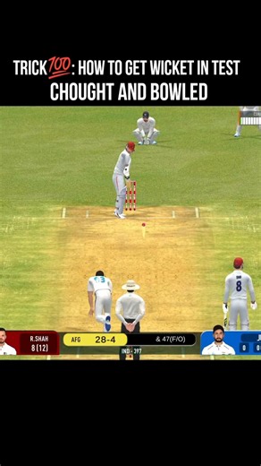 How to Get Caught & Bowled Wicket 🏏 | Easy Trick #shorts