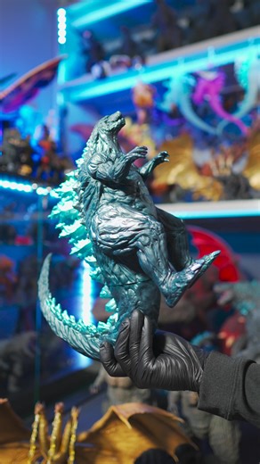 Spit Fire with Godzilla: Toy Collector's Showcase