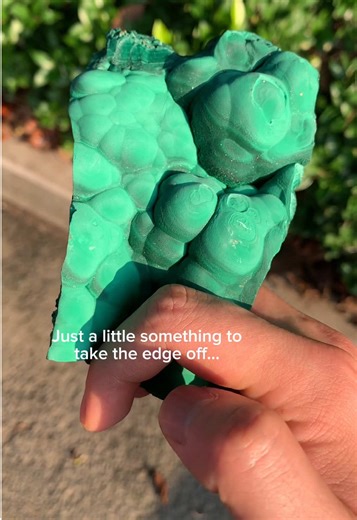 Exploring Malachite Crystals as Coping Mechanisms