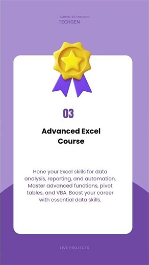 🚀 Build Your Future with TechGen | Job-Oriented Computer Training Courses