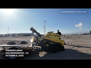 TECH DEMO: Industrial Firefighting Robots