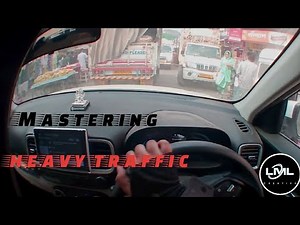 How to Handle Heavy Traffic Like a Pro Driver #car #vlog #vlogger #vlogging #vlogs #drivinglessons
