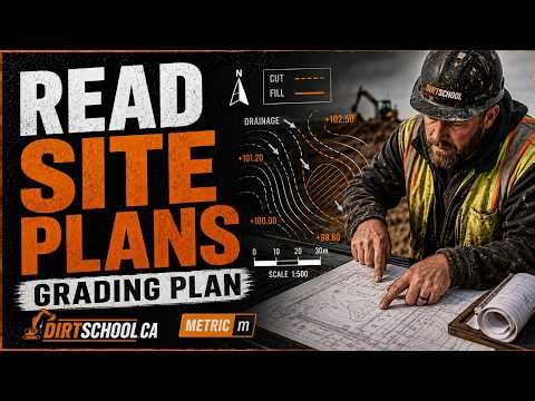 How to Read Site Plans & Grading Plans: Metric Guide for Operators