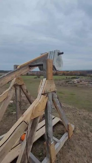 DIY Trebuchet for Pumpkin Chunkin Fun