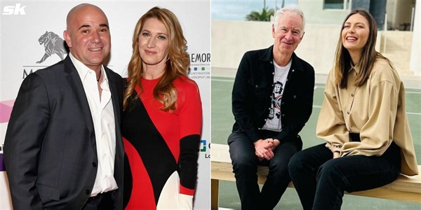 "Let's just go with 'Agassi Sucks'" - John McEnroe & Maria Sharapova hilariously discuss team names for Pickleball Slam 2 clash against Andre Agassi and Steffi Graf