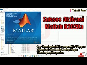Mudah cara AktiVasi Matlab R2020a_Tutorial Jinan