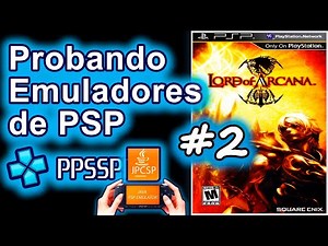 Probando Emuladores de la PSP (Instalación y configuración básica de JPCSP, 2024) #2
