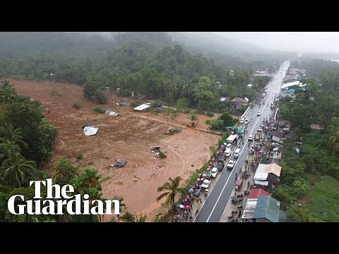 Tropical storm Megi leaves dozens dead and thousands displaced in the Philippines