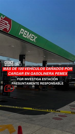 ⚠️ Más de 100 vehículos dañados tras cargar en gasolinera PEMEX Vecinos de Cumbres del Lago reportaron fallas en sus autos luego de cargar en una gasolinera PEMEX ubicada en Av. Cumbres de Juriquilla y de las Torres. De acuerdo con las personas afectadas, se han presentado más de 100 vehículos dañados presuntamente por cargar en esta gasolinera. El caso ya es investigado por la Fiscalía General de la República. #gasolinera #pemex #juriquilla #querétaro #denuncia #CódiceInformativo | Códice Infor