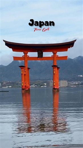 This Gate Stands in the Middle of the Sea 😳