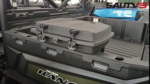 SAUTVS 21L UTV Cargo Box for Polaris Ranger 1000 900 570 500, Removable Rear Bed Storage Box for Polaris Ranger XP 1000 900 570 500/ Ranger 1000 900 570 500/ General 1000 2013-2026 Accessories
