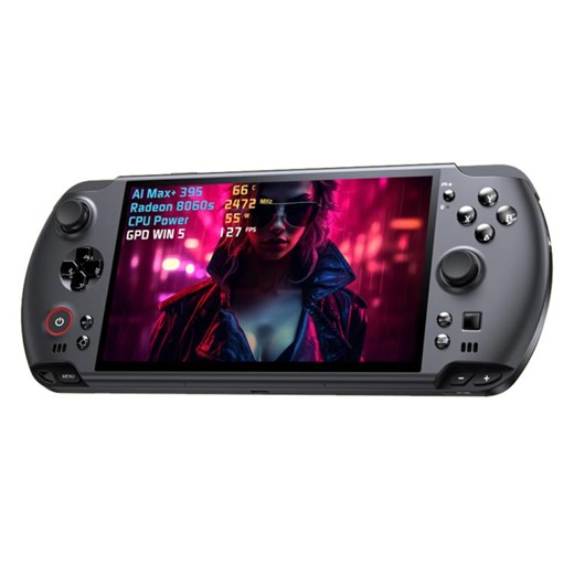 [$1781.69] Consola de juegos portátil GPD WIN 5, 32 GB + 1 TB, 7 pulgadas, sistema operativo Windows 11, procesador AMD Ryzen AI Max 385, enchufe estadounidense.