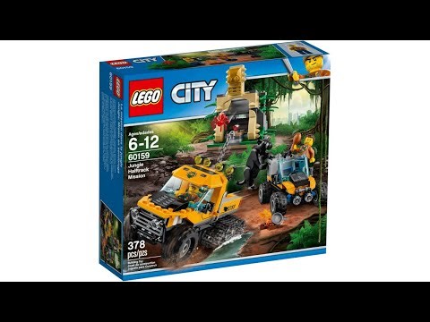 LEGO 60159 Instructions | City | Jungle Halftrack Mission | Jungle