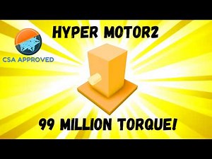 99.9M Torque HYPER Motor2 Tutorial!! | Plane Crazy Bugs and Glitches