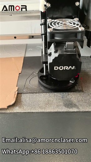 Projection Positioning CNC Cutting of Graphite Reinforced Gasket | AMOR CNC#cnccuttingmachine