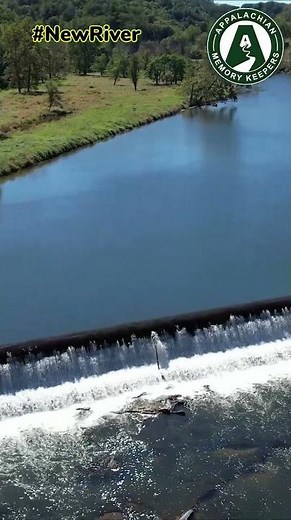 New River and Fields Dam near Mouth of Wilson, VA