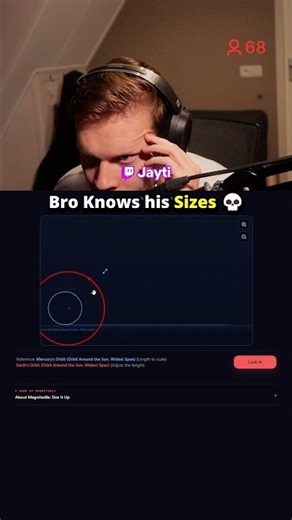 Bro Knows his Sizes 💀