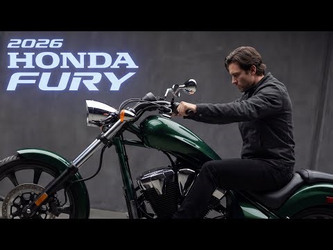 2026 Honda Fury The Wildest Factory Chopper Honda Has Ever Built!