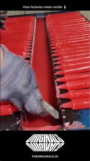 explainer Area on Instagram: "Candle manufacturing is a carefully controlled industrial process designed for consistency and scale. Raw wax—such as paraffin, soy, or beeswax—is first melted in large temperature-regulated tanks. Color dyes and fragrances are then precisely blended into the molten wax to achieve uniform scent and appearance.The liquid wax is poured into molds or containers while wicks are automatically positioned to ensure proper burning. After cooling and solidifying, candles are