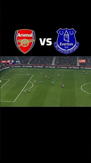 Arsenal vs Everton LIVE ⚽ English Premier League #arsenal #everton #arsenalvseverton #premierleague