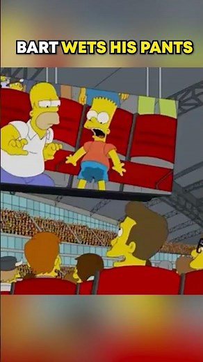 Bart Wets his Pants #simpsons