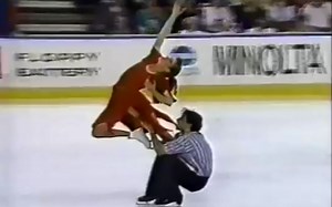 Isabelle and Paul Duchesnay 1990 Worlds - Free Dance "Missing"