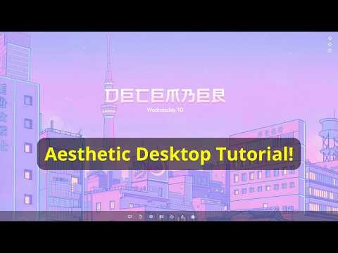 I Customized My Windows Desktop and It Looks Insane 🔥 (Aesthetic Desktop Tutorial)