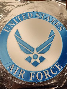 US Air Force Logo 3D Printed - Etsy