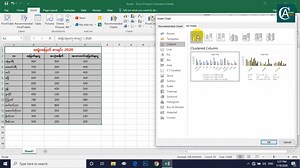 7.8K views · 1K reactions | Excel သင်ခန်းစာ အရှုံးအမြတ်စာရင်း Chat | ACC Computer Training Centre Ywadan | Facebook