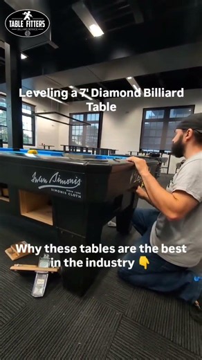 why Diamond billiard pool tables are the best in the industry...