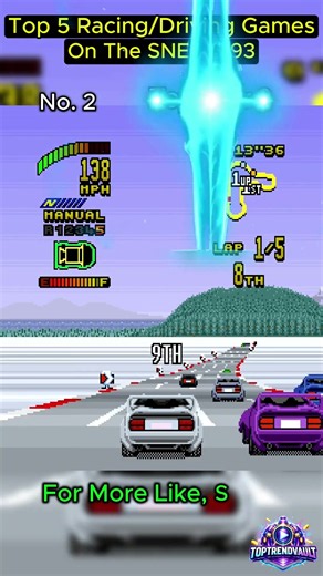 🏎️ Top 5 SNES Racing & Driving Games of 1993! 🔥