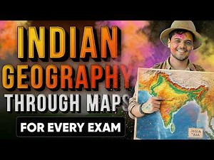 Complete Indian Geography Through Maps || NDA Indian Geography || CDS Indian Geography.