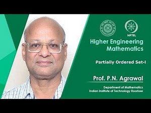 Partially Ordered Sets- I