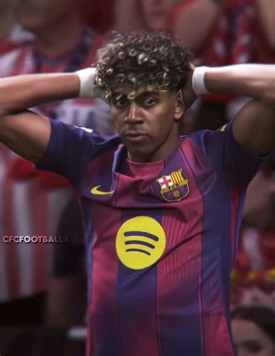 Lamine Tried His Hardest Vs Atletico ... 💔