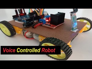 Voice Controlled Robotic Car Using Arduino | L298N Motor Driver & HC-05 Bluetooth Module