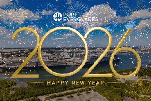 As the clock strikes midnight, we’re setting course for another 365 days of momentum, milestones, and maritime moments. Happy New Year from Port Everglades! | Port Everglades