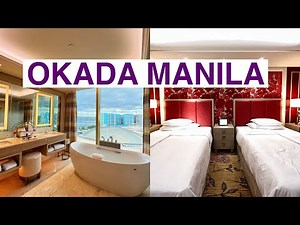 Okada Manila Tour 2023 l We stayed at a deluxe twin bed room