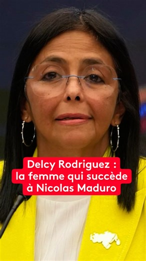 Delcy Rodriguez : Vice-présidente sous surveillance américaine